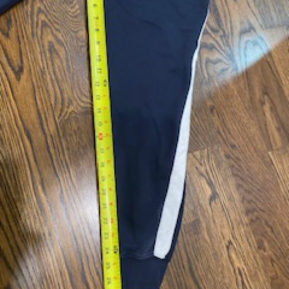 Clearout-Ralph Lauren Women's Jogger Sweatpants Side Stripe Navy Blue in XS - Picture 7 of 8